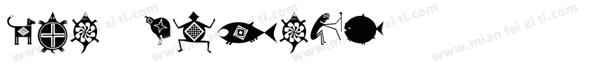 The Rivers字体转换